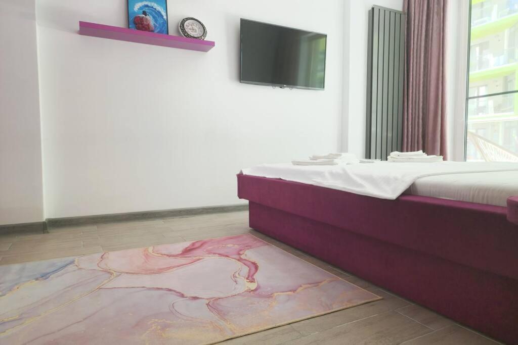 Nasty 24 Aparthotel Pool & Spa Mamaia Nord Năvodari Exteriör bild
